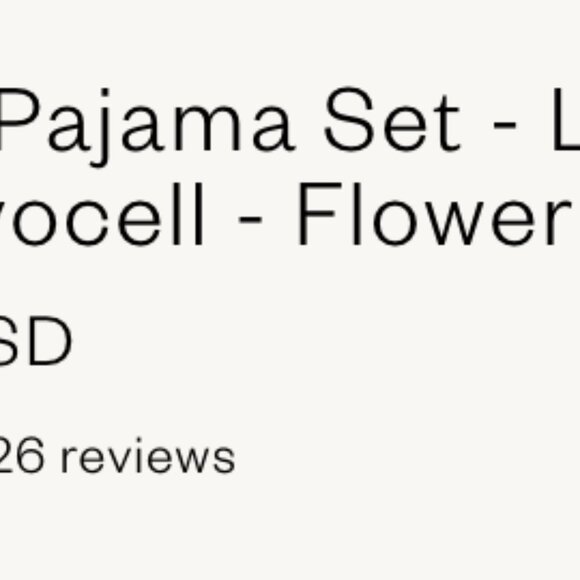 Piyama Maggie Pajama Set - Long - Flower Child BUNDLE - Picture 3 of 6